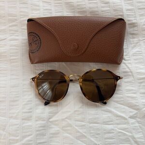 Ray-Ban Tortoise Sunglasses with Case